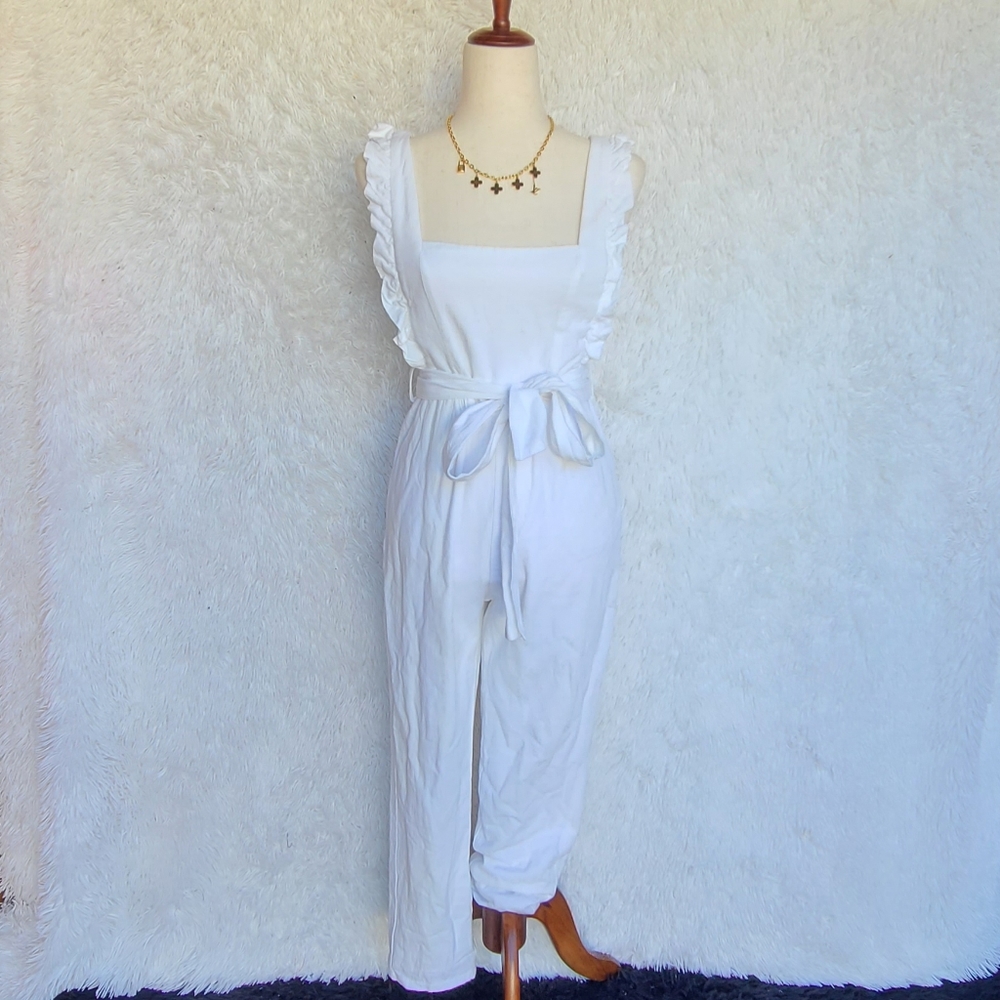 White Jumpsuit